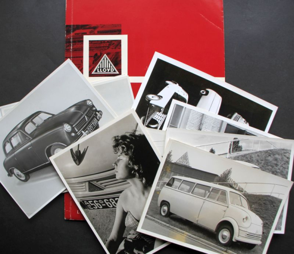 Lloyd Modellprogramm 1959 IAA Automobil-Pressemappe (7623)